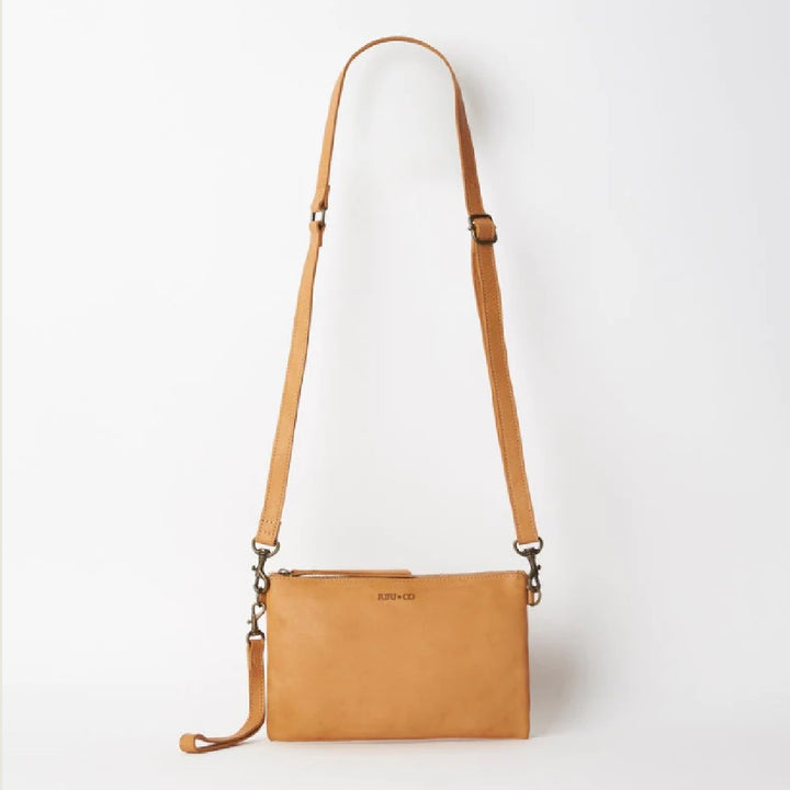 JUJU MONTEREY CROSSBODY BAG - TAN