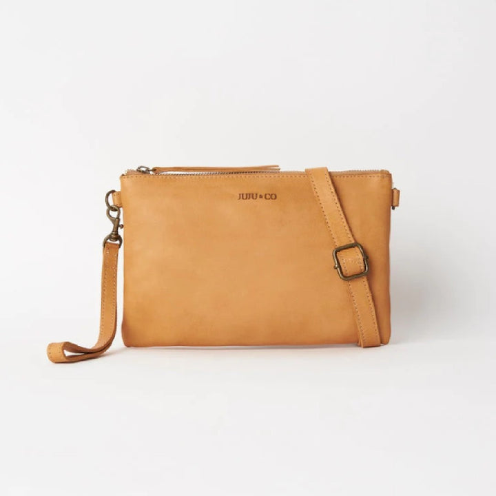 JUJU MONTEREY CROSSBODY BAG - TAN