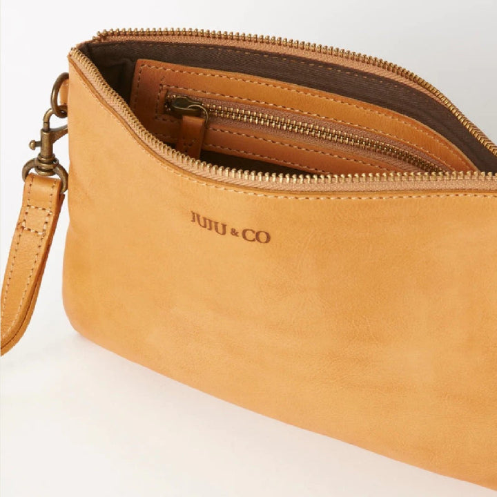 JUJU MONTEREY CROSSBODY BAG - TAN