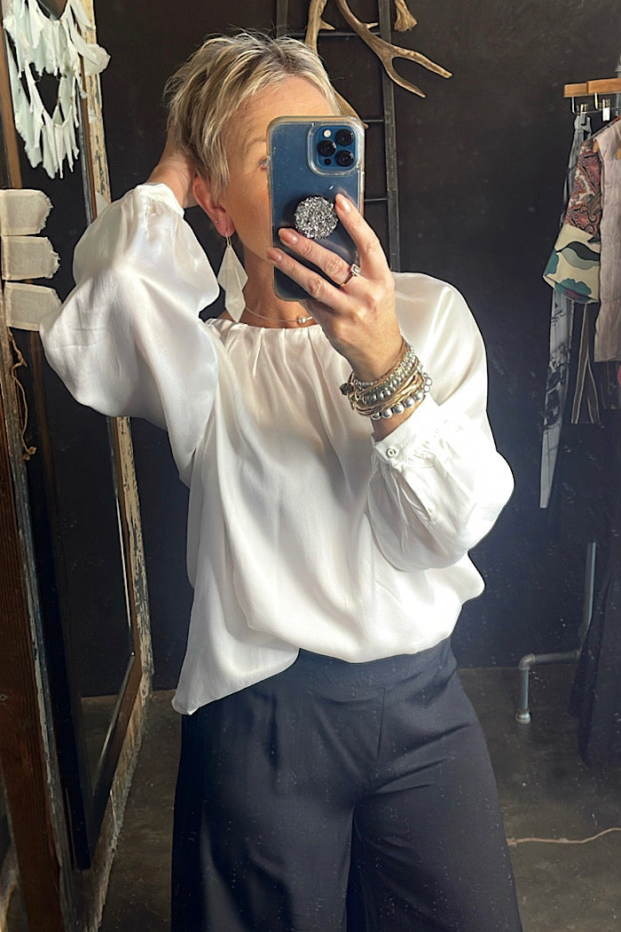 THISTLE TOP - WHITE