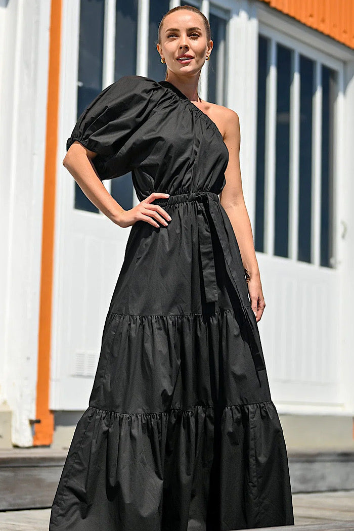 PALMER MAXI DRESS - BLACK