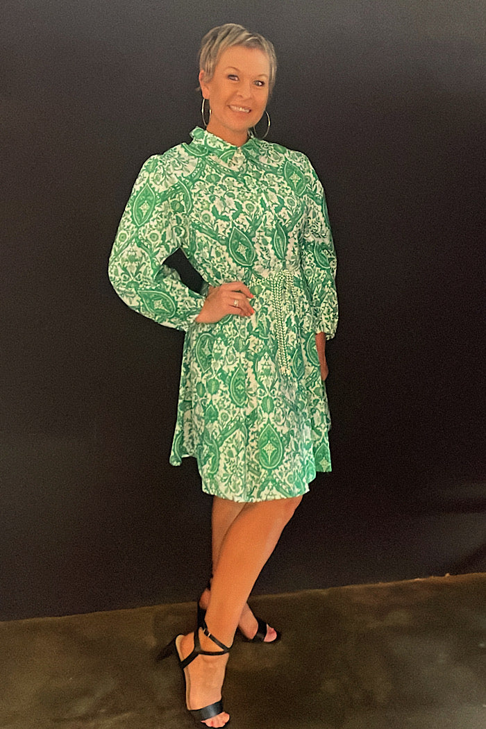 HOLA DRESS - GREEN