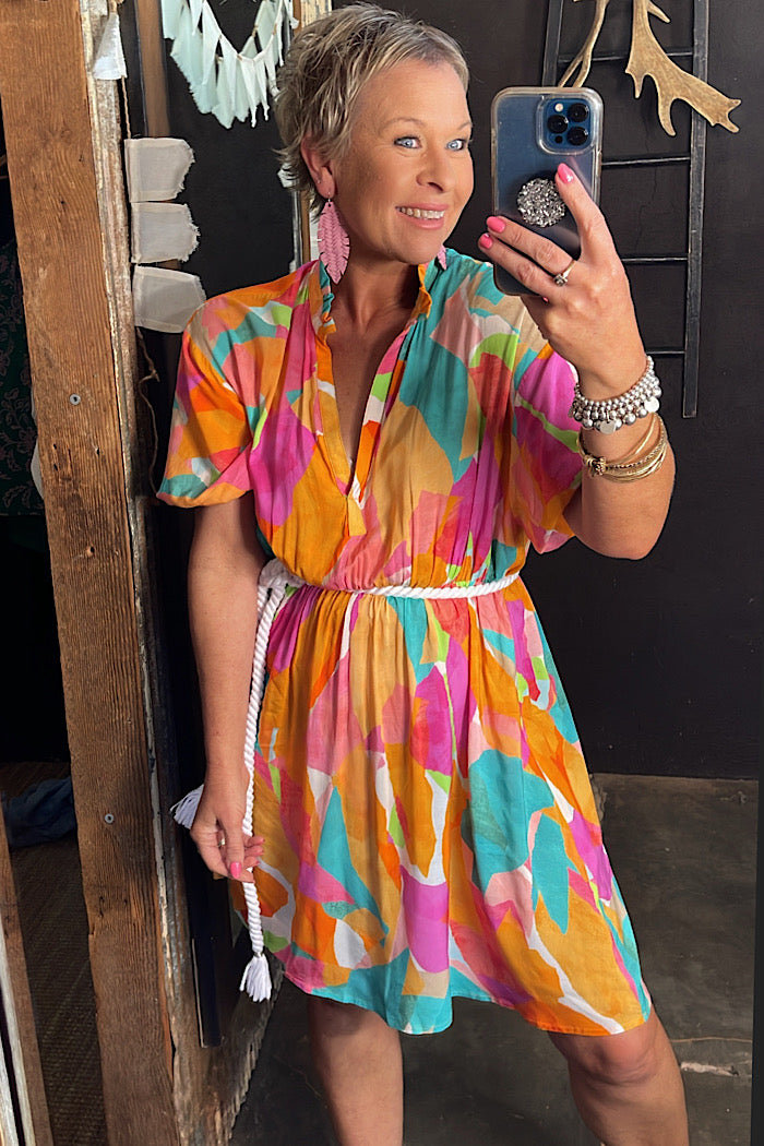 TROPICANA ROPE DRESS - TROPICANA