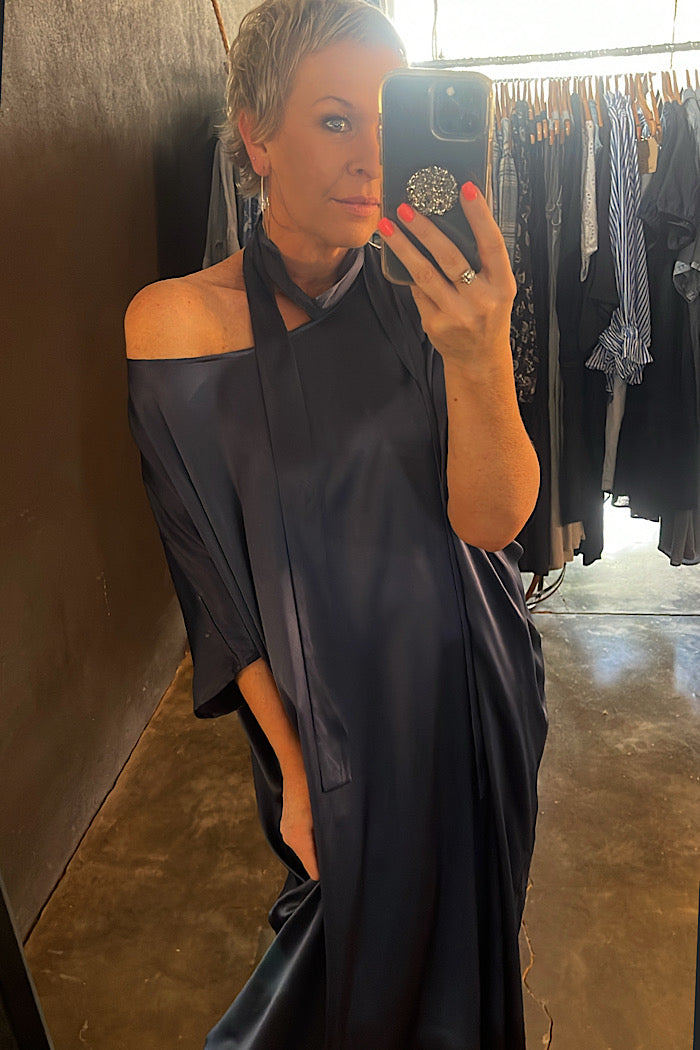 THISTLE DRESS - NAVY