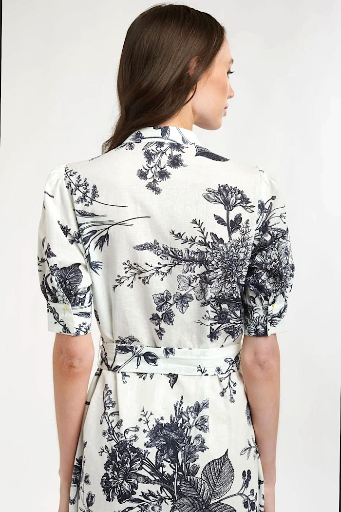 BIANCA PUFF SLEEVE DRESS - CHELSEA