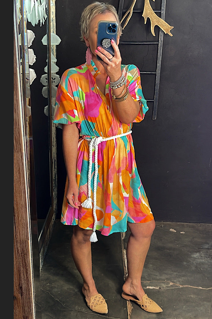 TROPICANA ROPE DRESS - TROPICANA
