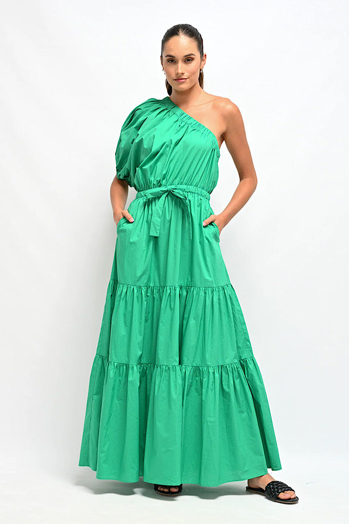PALMER MAXI DRESS - GREEN