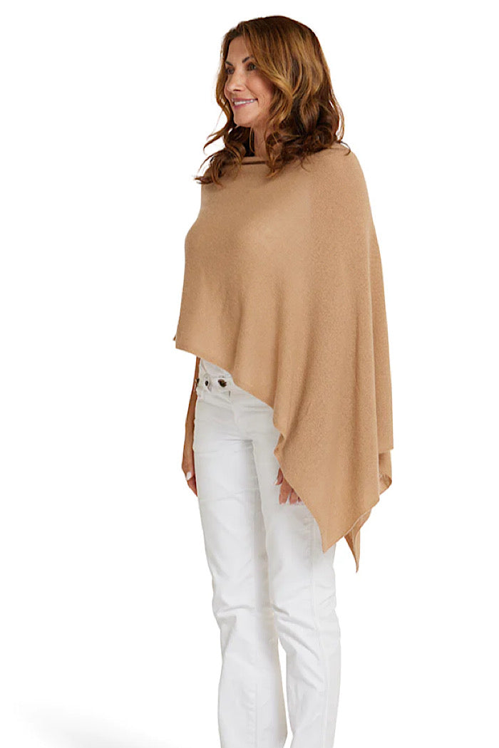 CASHMERE TOPPER - BABY CAMEL