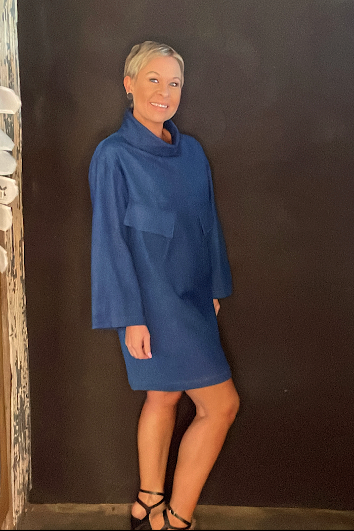 DAKOTA DRESS - DENIM - FINAL CLEARANCE