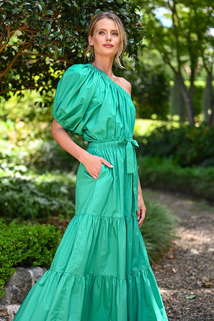 PALMER MAXI DRESS - GREEN