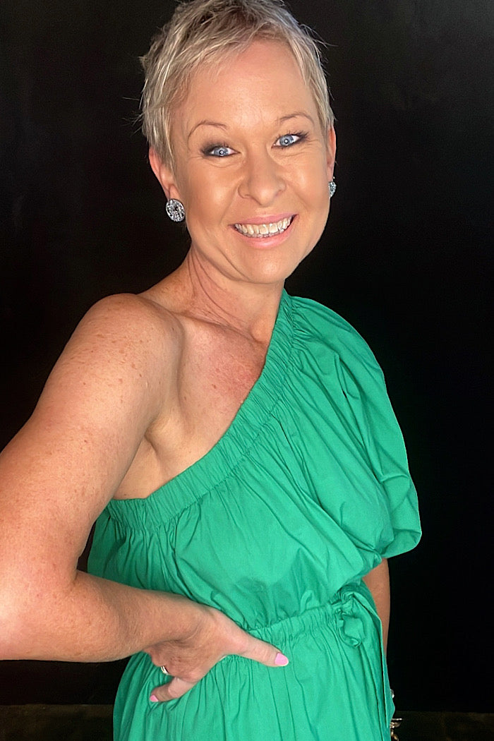 PALMER MAXI DRESS - GREEN