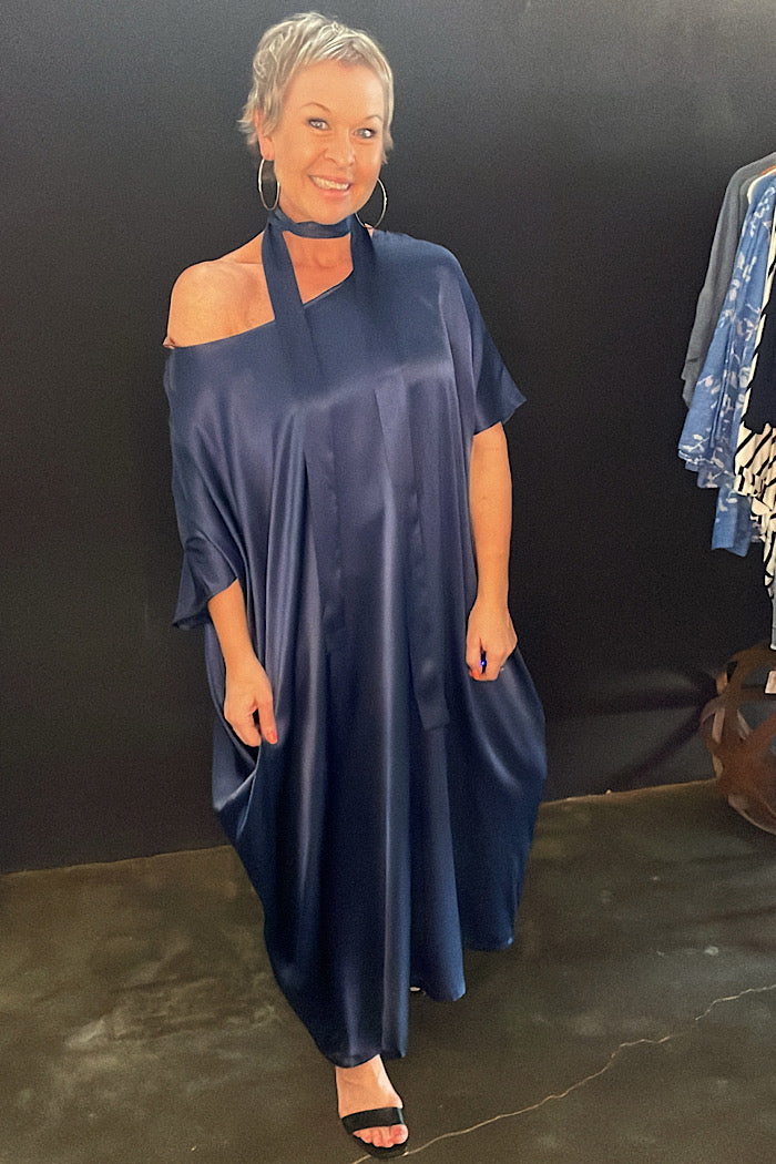 THISTLE DRESS - NAVY