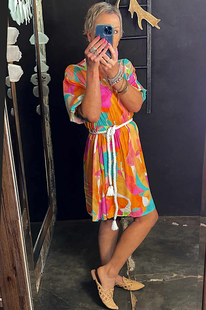 TROPICANA ROPE DRESS - TROPICANA