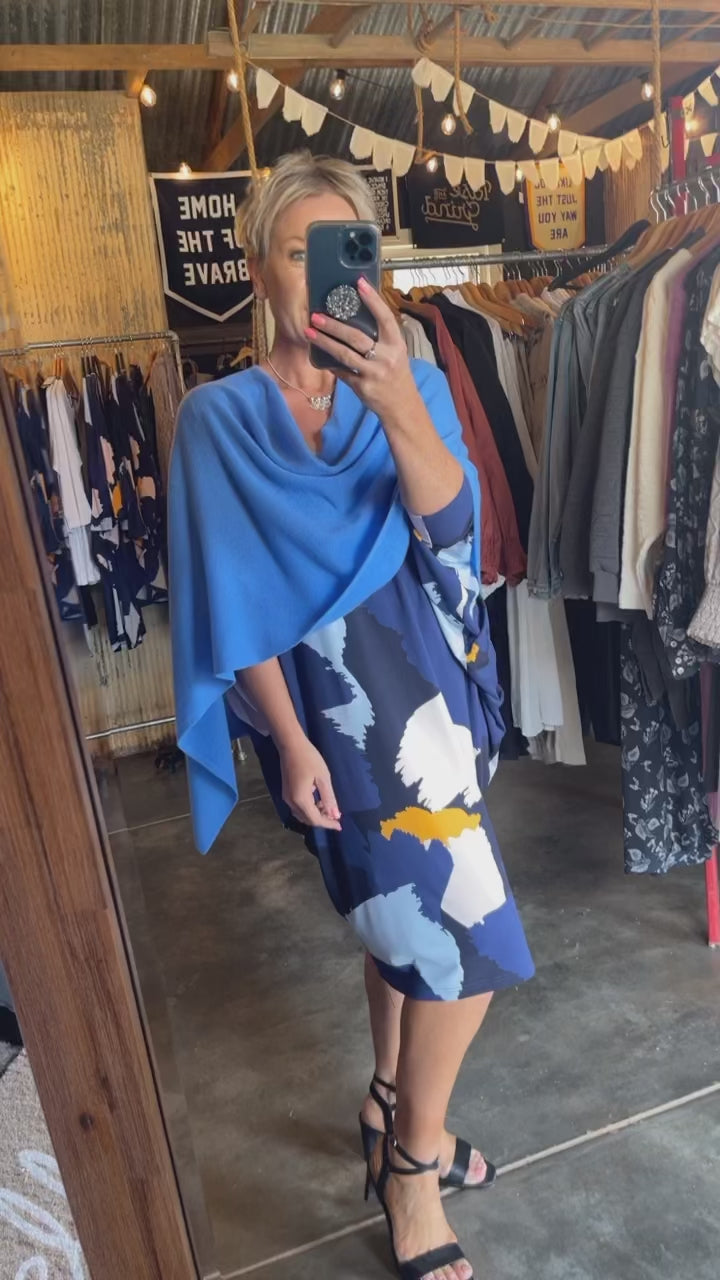 LONG SLEEVED MIRACLE DRESS - WHISPER