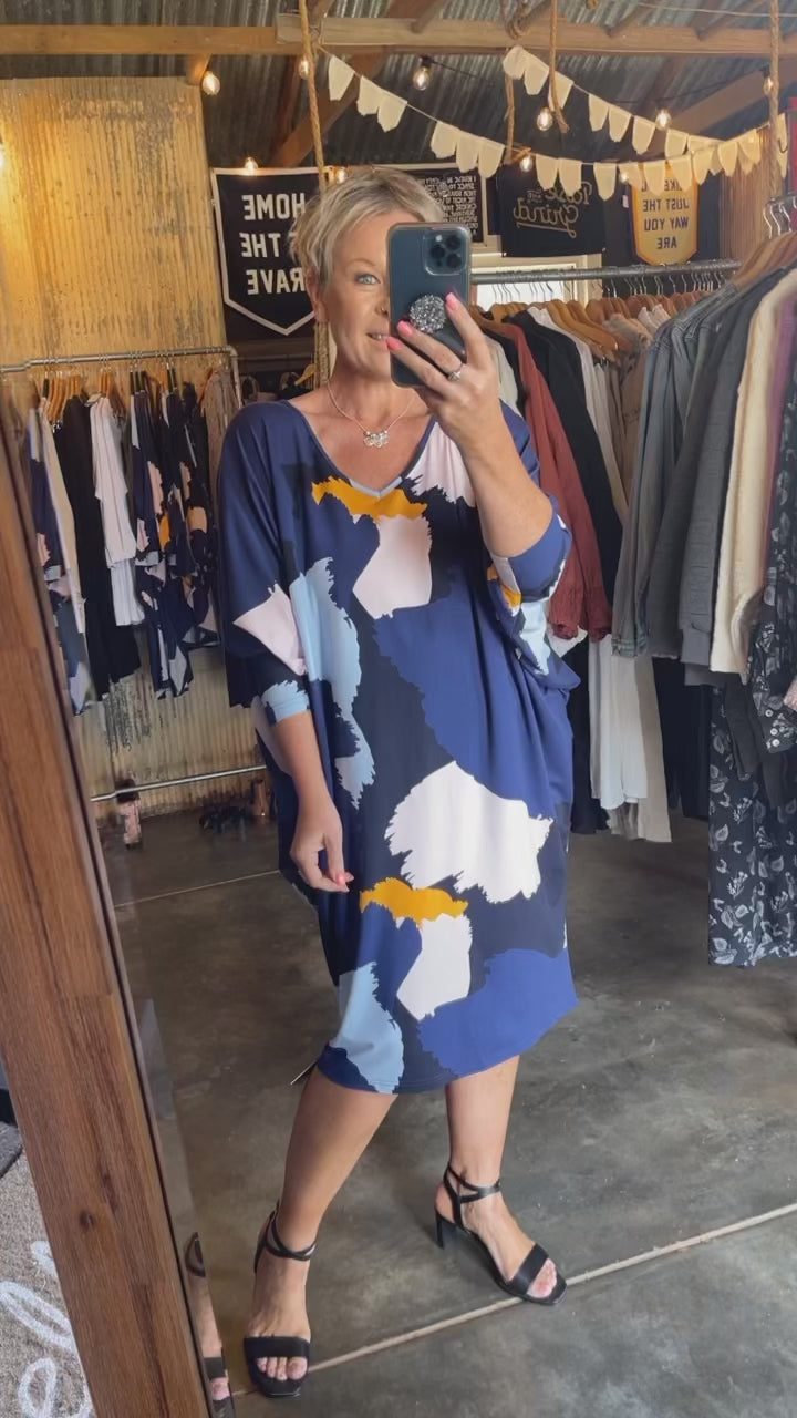 LONG SLEEVED MIRACLE DRESS - WHISPER