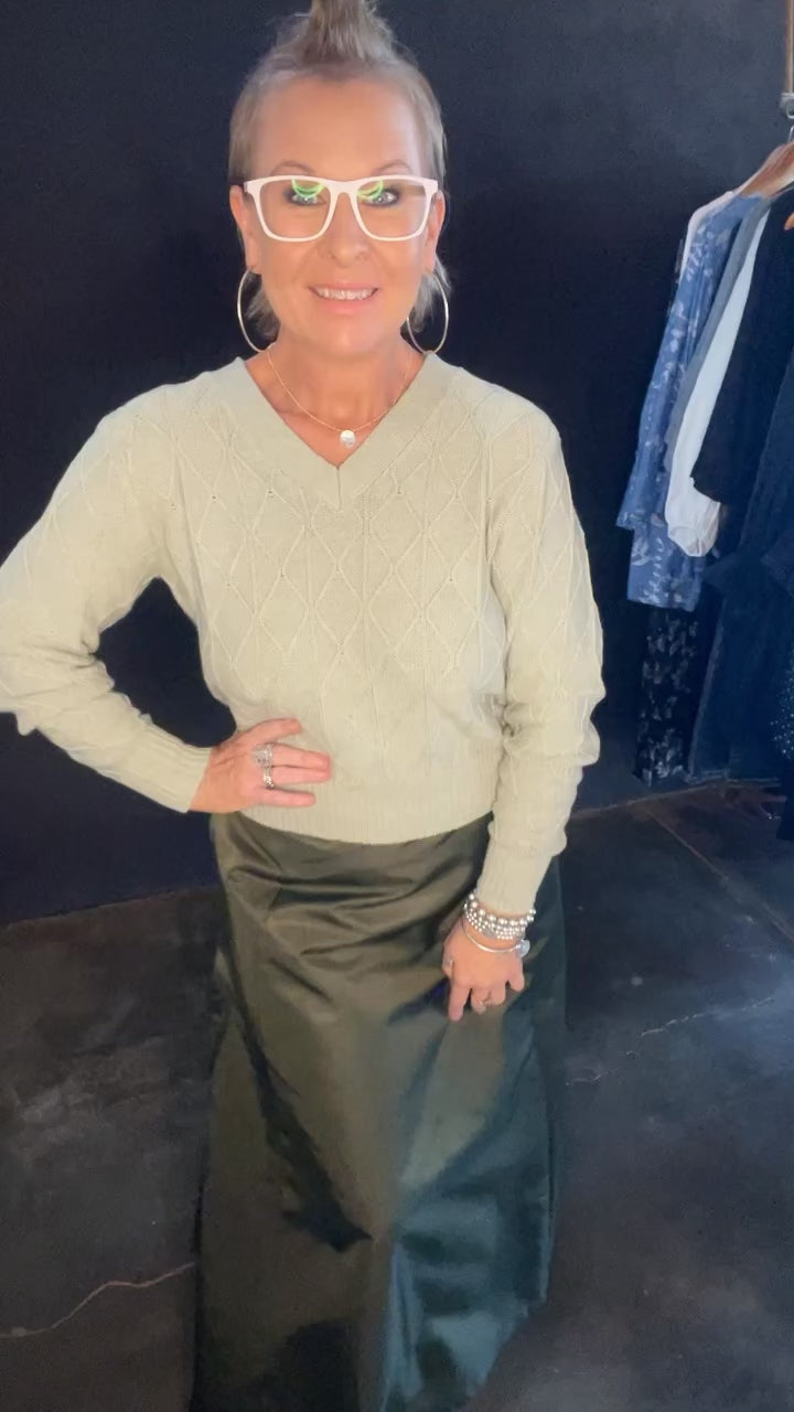 RASTACAP SKIRT - OLIVE