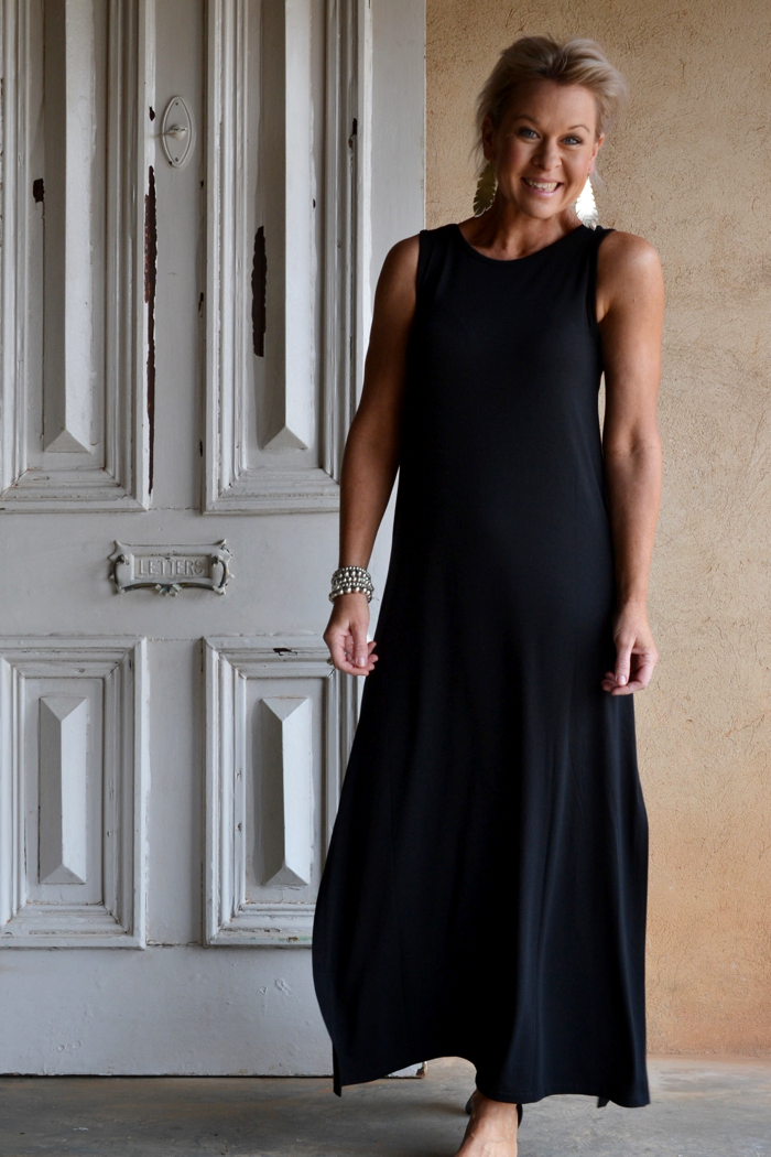 JANET MAXI - BLACK