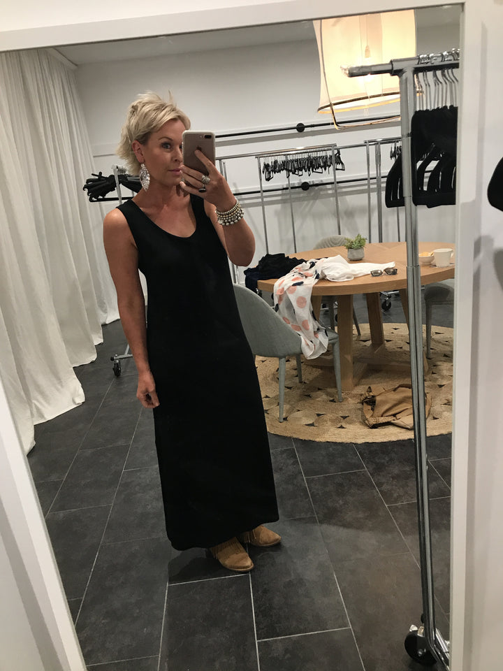 JANET MAXI - BLACK