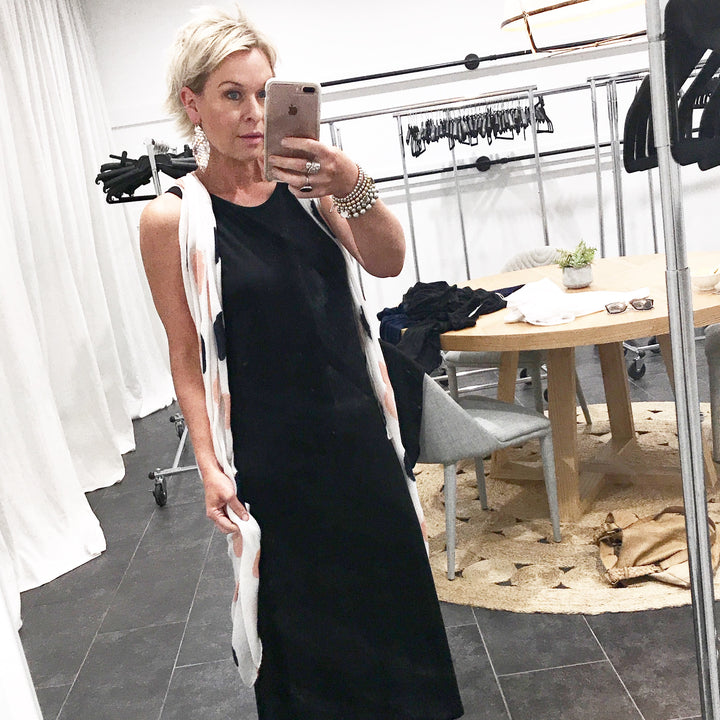 JANET MAXI - BLACK