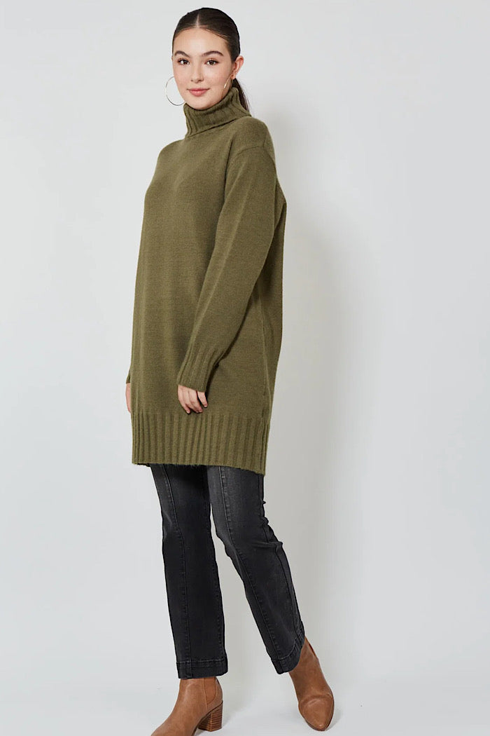 GARLAND OVERSIZED JUMPER - MOSS - FINAL CLEARANCE