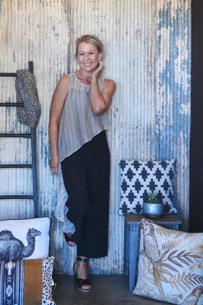 DESTINY PANTSUIT - LINEAR YARDAGE - FINAL CLEARANCE