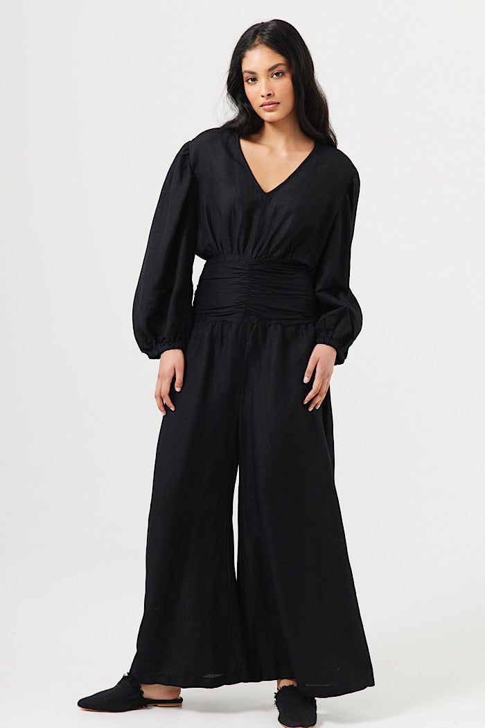 EMILIA PANTSUIT - BLACK