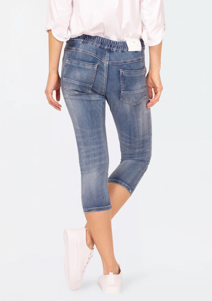 MERITAGE DENIM YOGA 7/8 PANTS