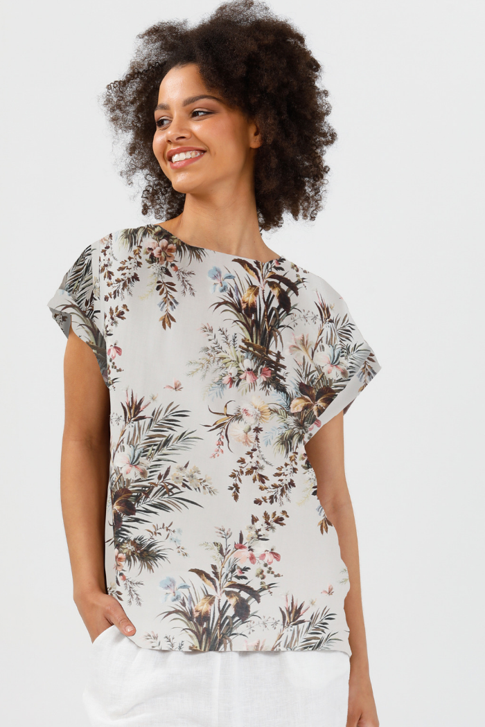 PERCY TOP - MOLLY’S GARDEN - FINAL CLEARANCE