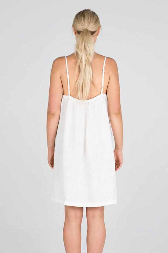 m&s white linen dress M&S's linen dress is the heatwave dress you'll wear on repeat all summer