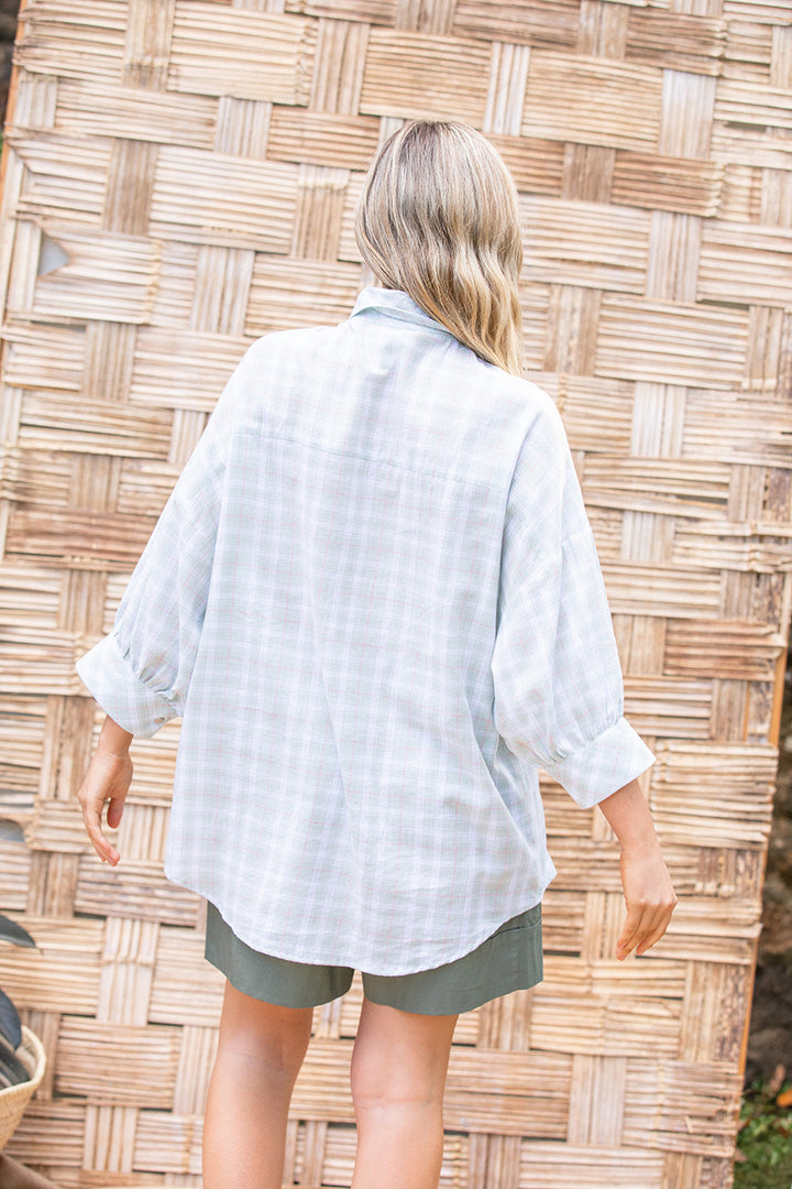 EDDY SHIRT - PEPPERMINT - FINAL CLEARANCE