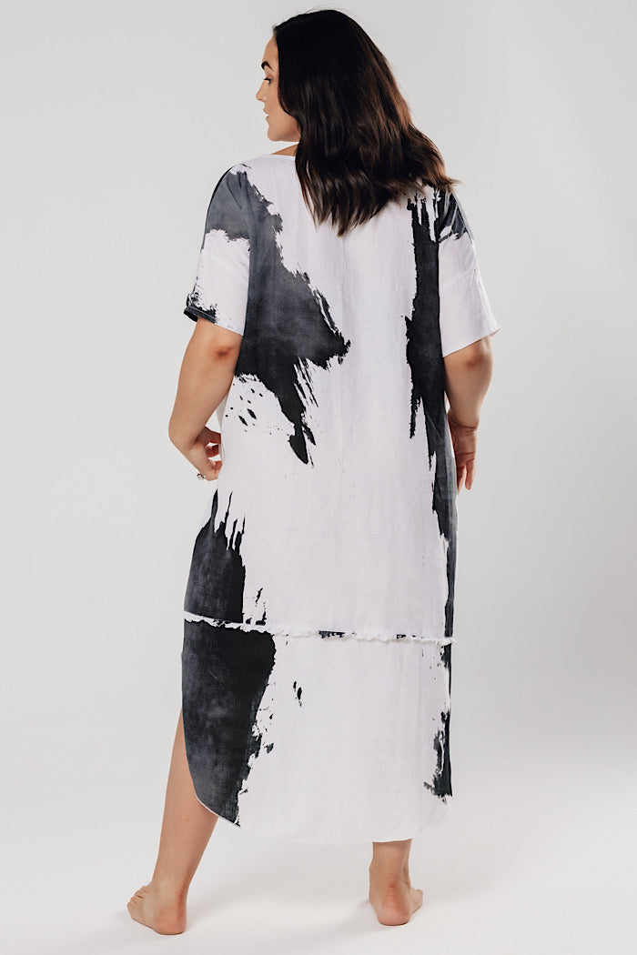 HARMONY DRESS - INKY BLACK