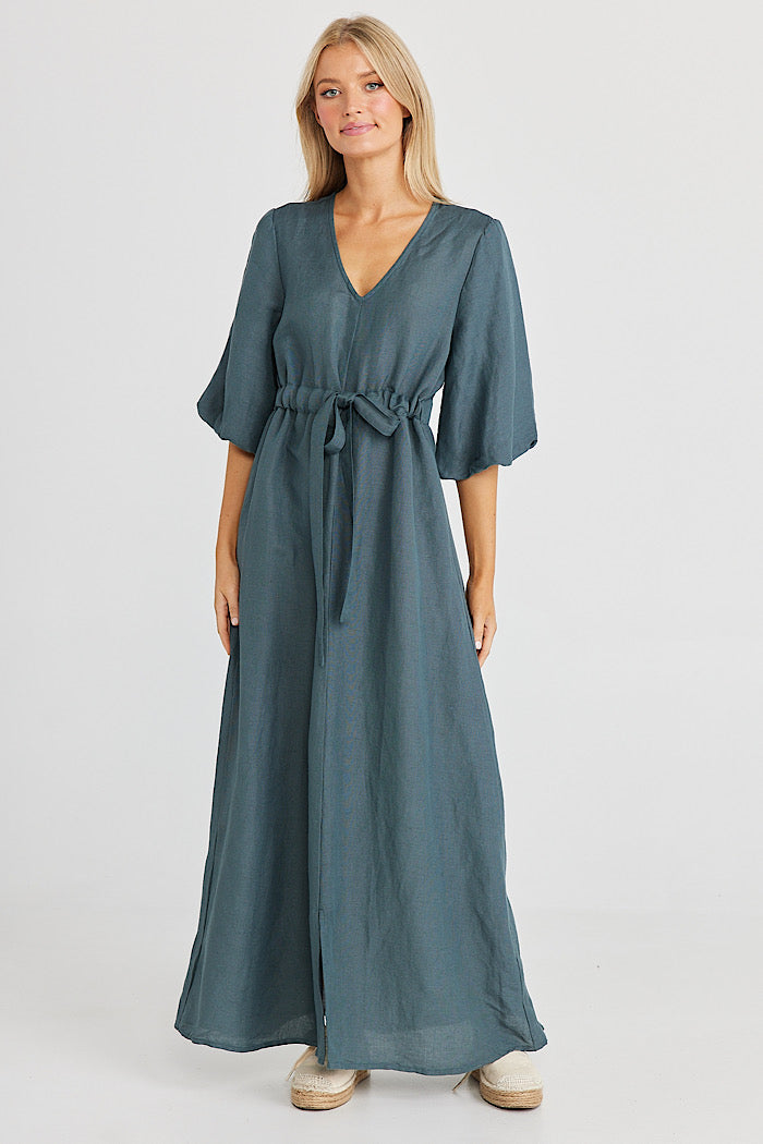 AVA DRESS - SLATE