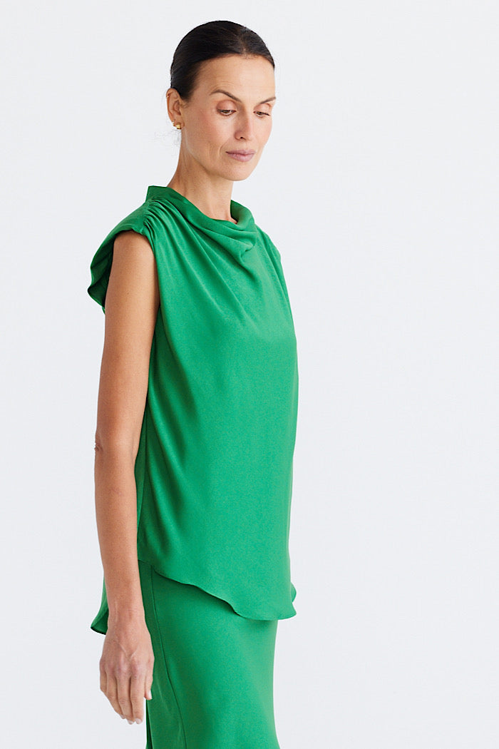JANA TOP - EMERALD