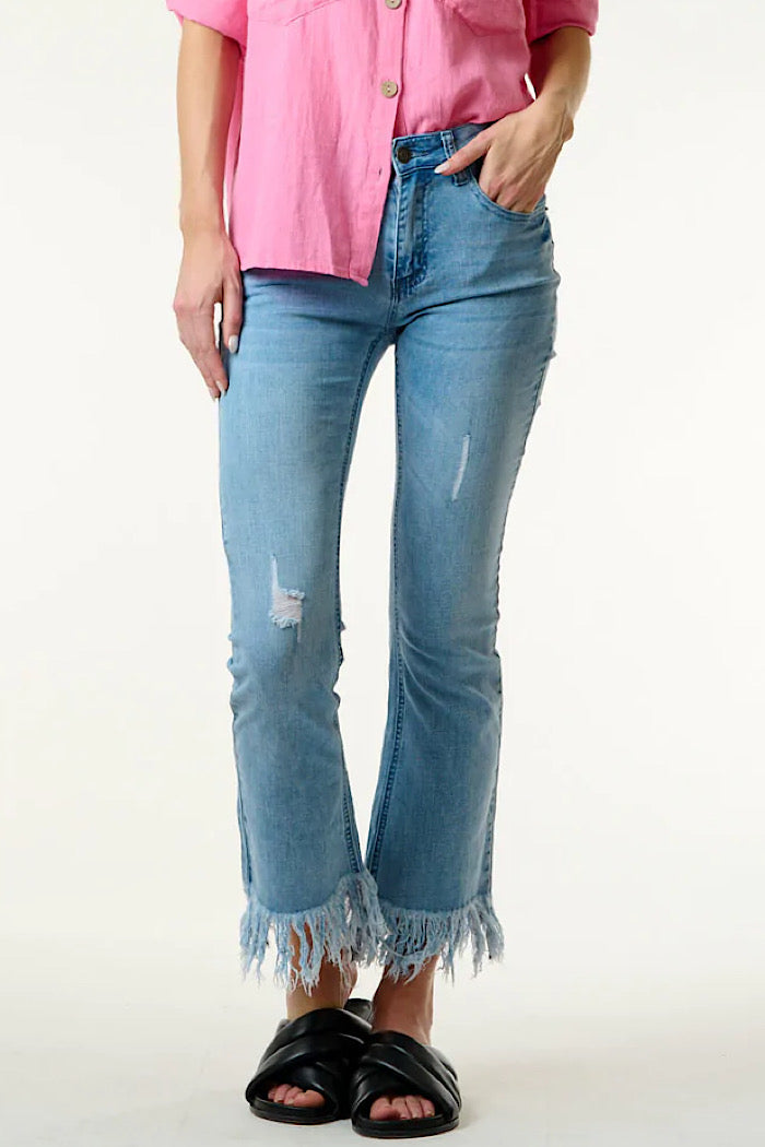 ELENA MID BLUE JEANS