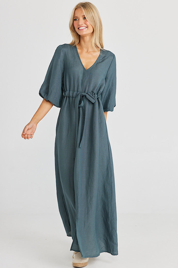 AVA DRESS - SLATE