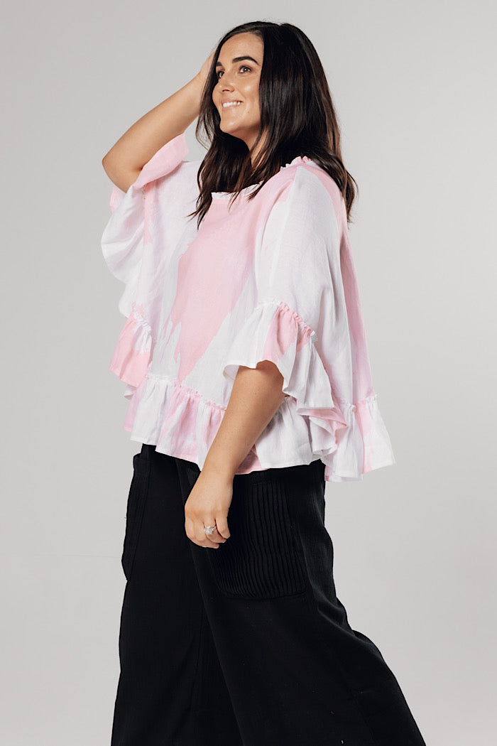 CHEN TOP - INKY PINK