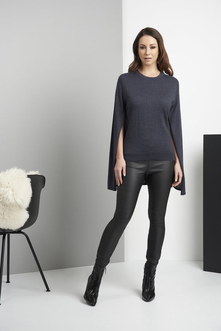 ALL RISE COATED JEGGING - BLACK - FINAL CLEARANCE