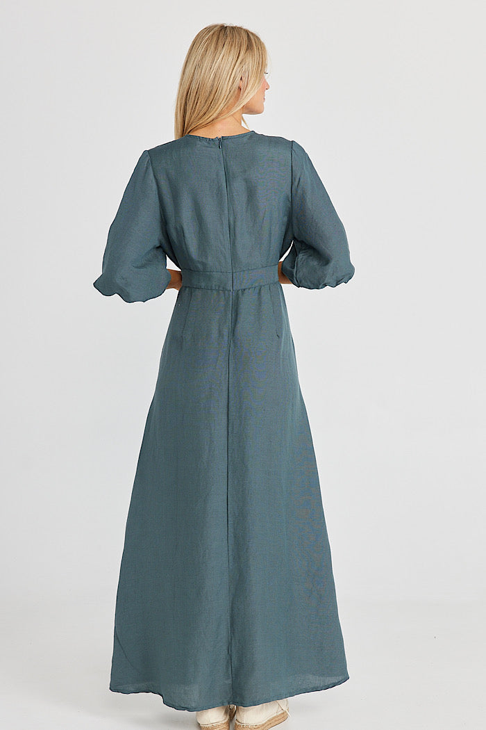 AVA DRESS - SLATE