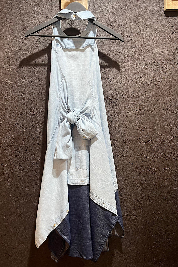 UPCYCLED SHIRT DRESS - MATILDA