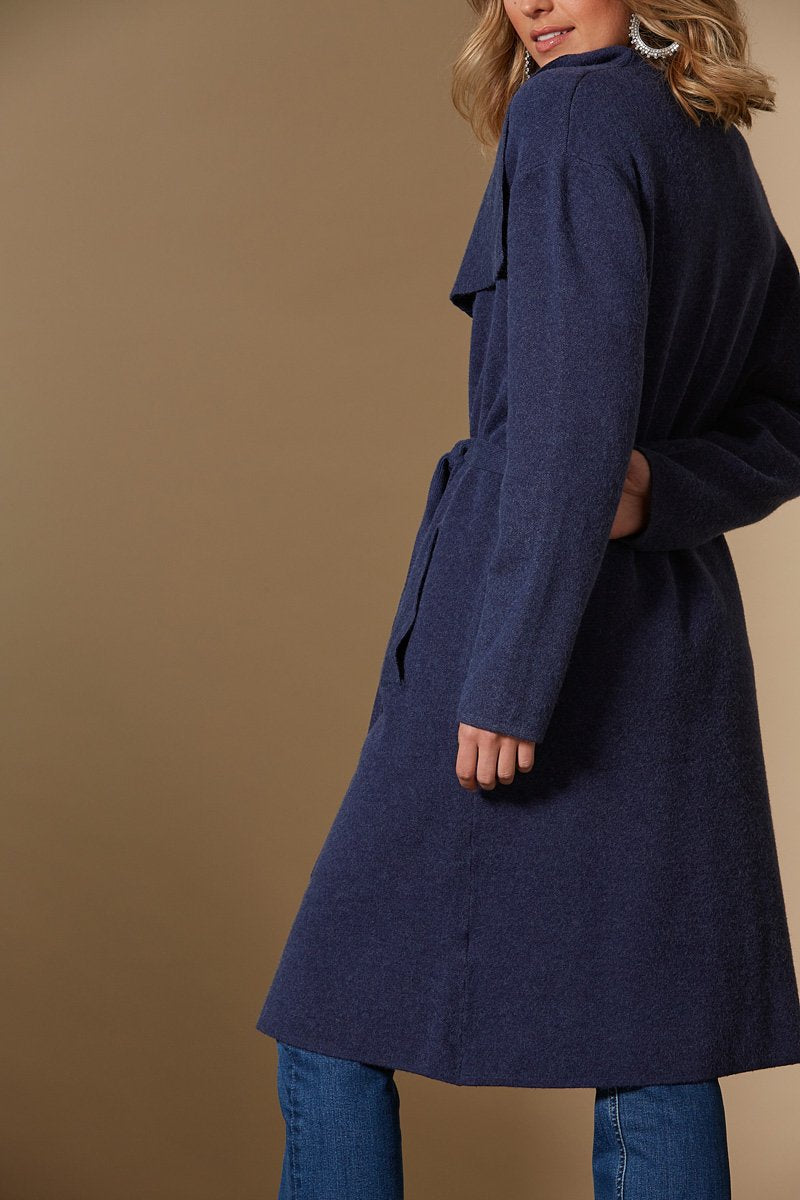 CLARITY CARDIGAN - INDIGO