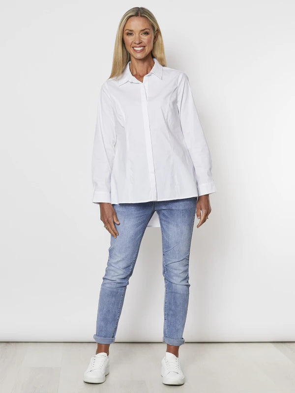 POPLIN SHIRT - WHITE