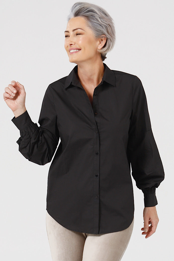 THE MAJOR SHIRT - BLACK