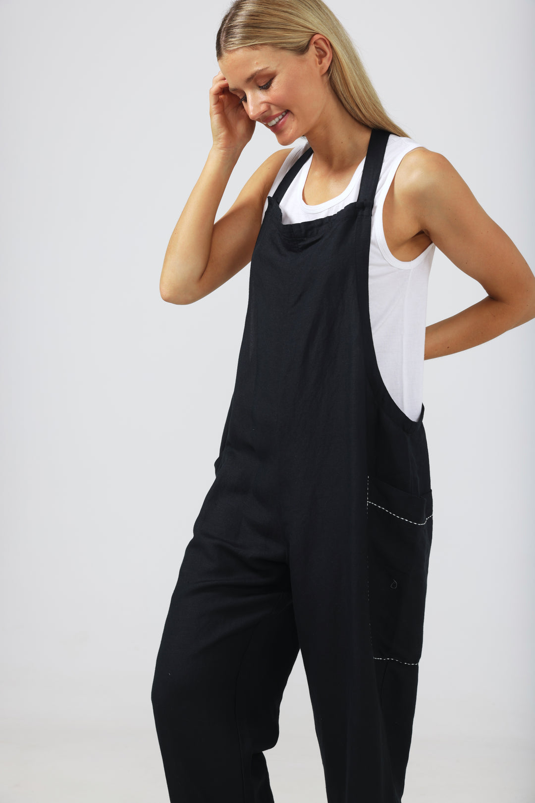 COLMAR OVERALLS - BLACK