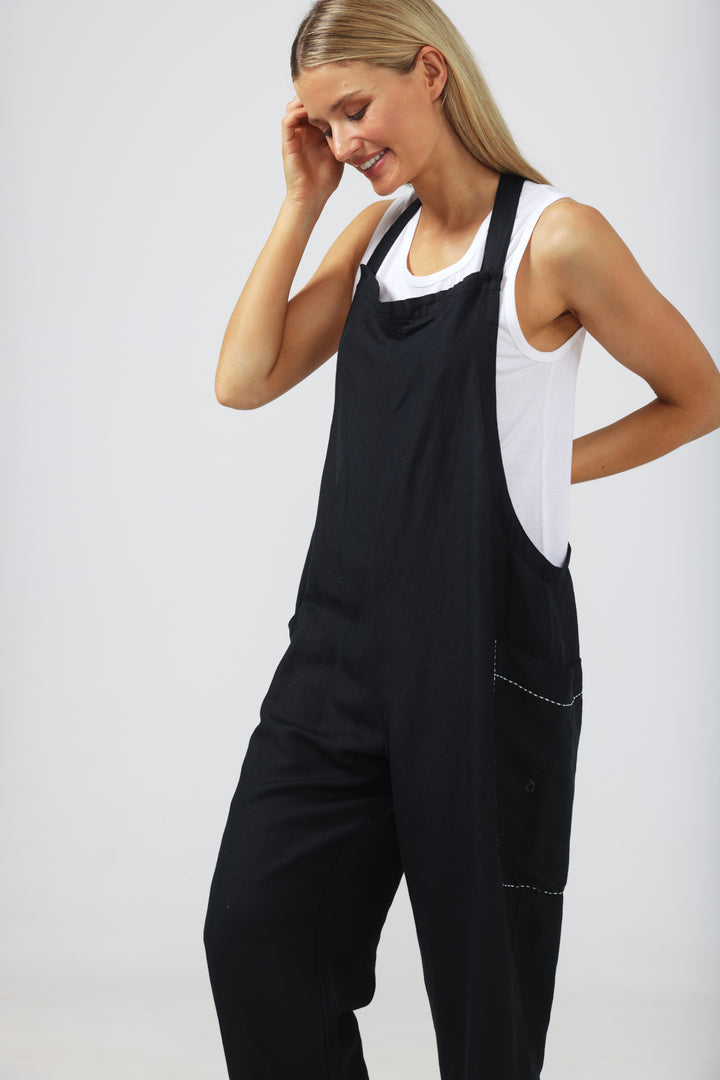 COLMAR OVERALLS - BLACK