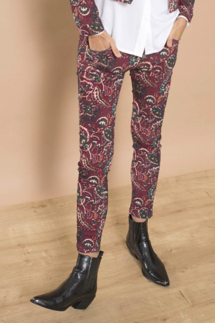 PEACH BLOSSOM PANT - BOURDEAX PRINT - FINAL CLEARANCE
