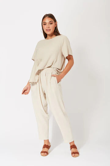 BELIZE RELAXED PANT - CLAY