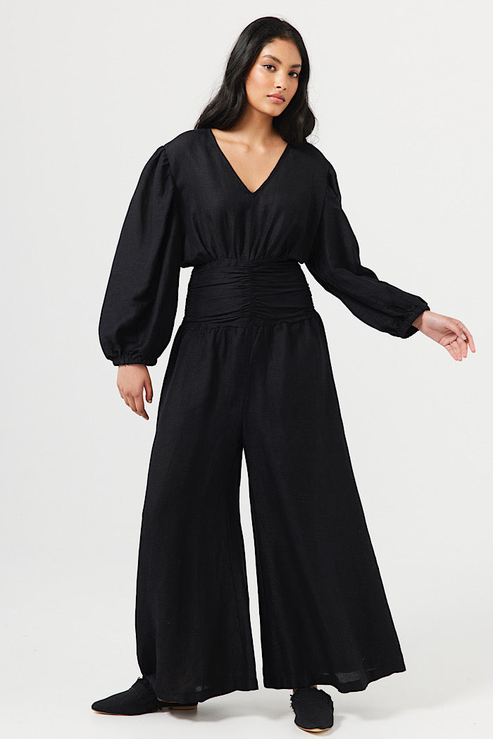 EMILIA PANTSUIT - BLACK