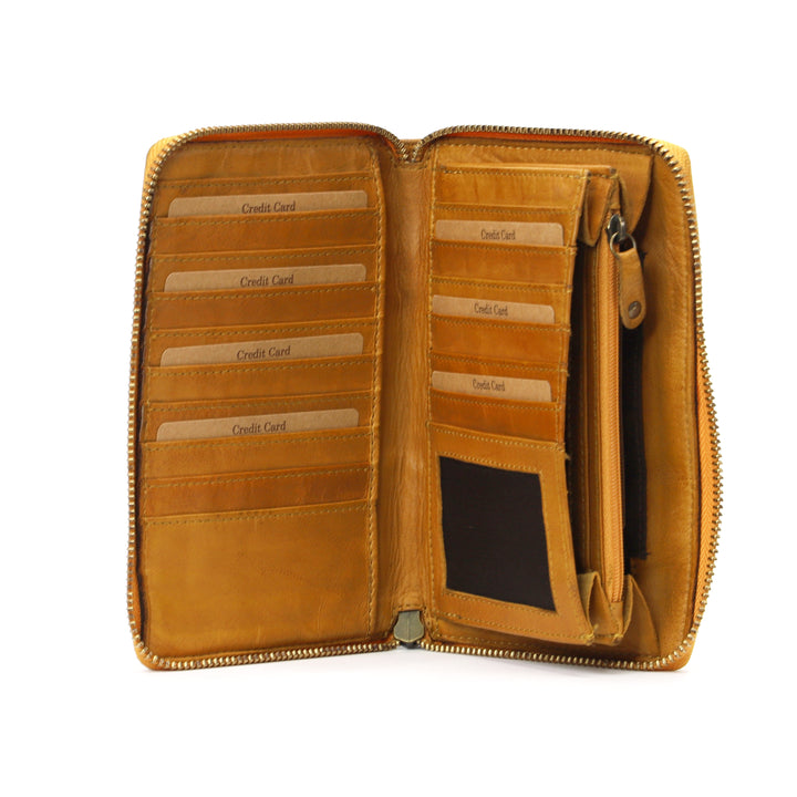 ONI WALLET - MUSTARD