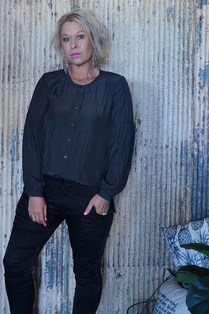 PUFF THE MAGIC SLEEVE BLOUSE - DIESEL - FINAL CLEARANCE
