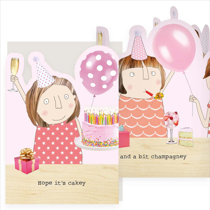 CONCERTINA CARD - CAKEY